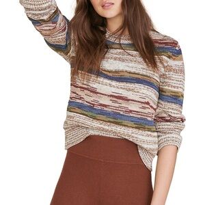 Veronica Beard Sohani Space Dye Sweater Small READ SMALL HOLE EASILY FIXED!